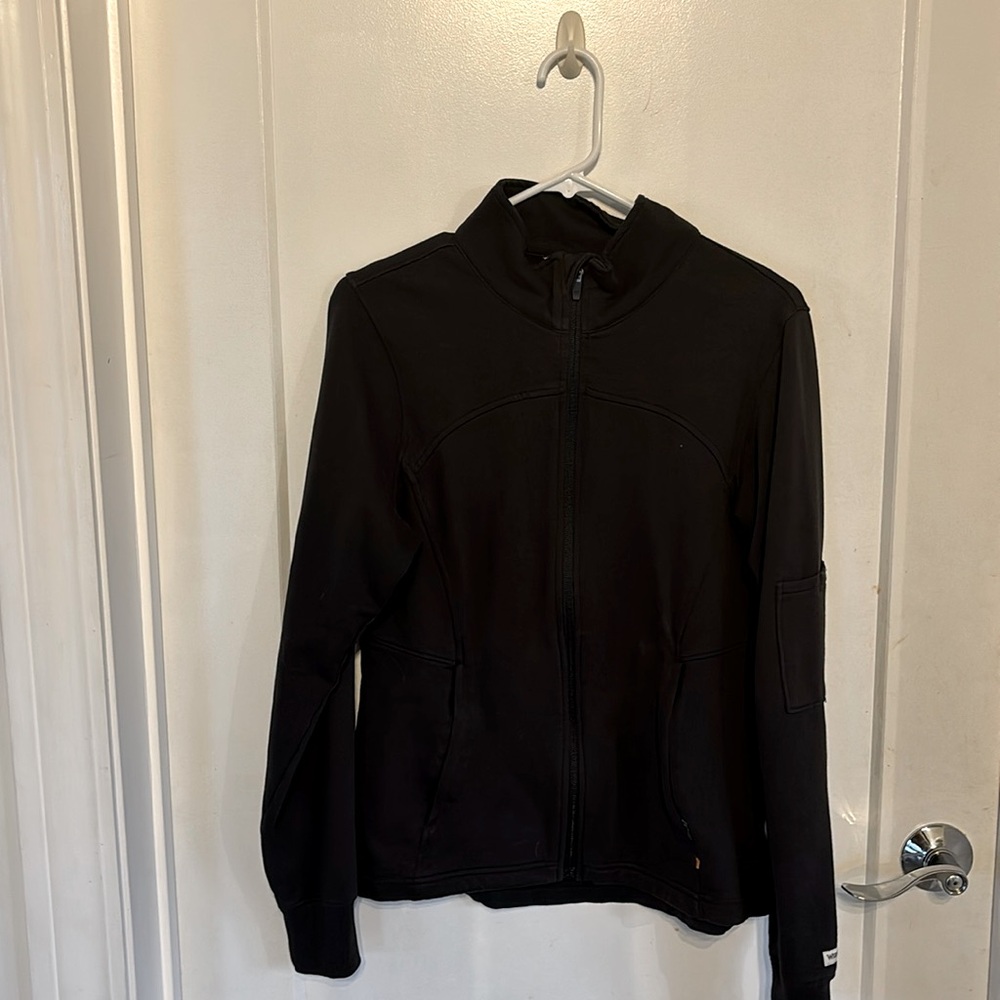 Wrangler black zip up